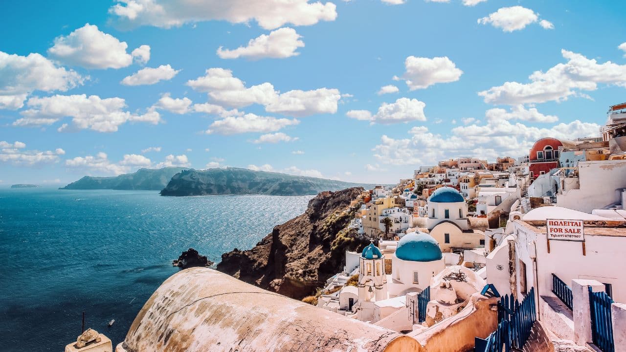 Santorini dovolenka