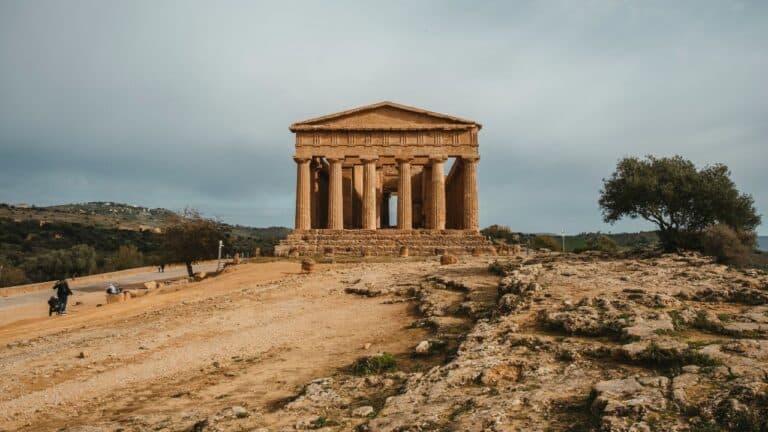 Valle dei Templi v Agrigente - ostrov Sicília