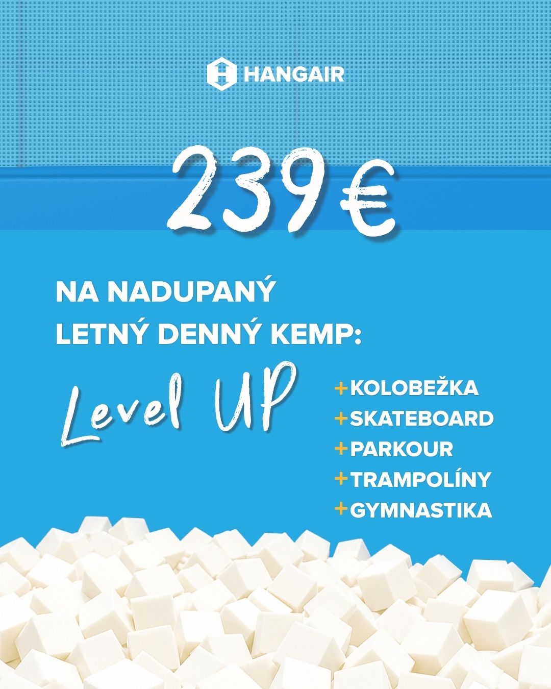 Hangair výhra v hodnote 239 eur